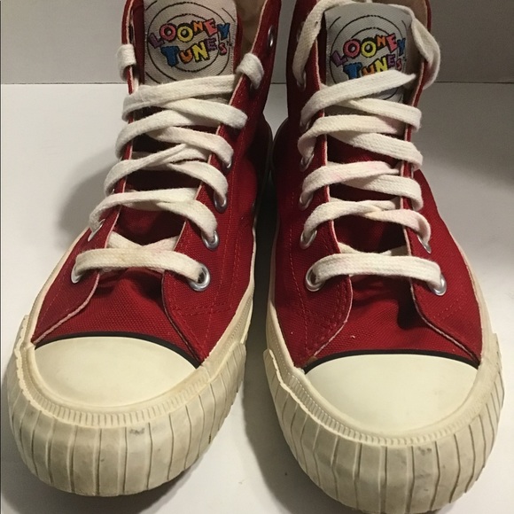 Keds Vintage (90’s) Canvas Tweety Bird High Top Sneakers - Picture 5 of 9